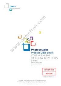 LTV-846S-TA1 Datasheet Cover