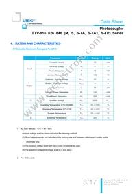 LTV-846S-TA1 Datasheet Page 9
