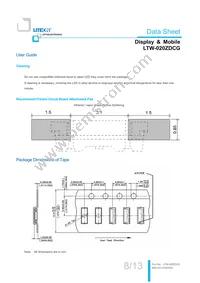 LTW-020ZDCG Datasheet Page 9