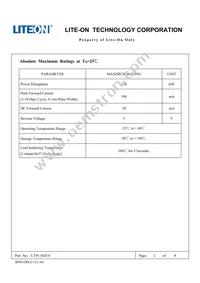 LTW-102C4 Datasheet Page 2