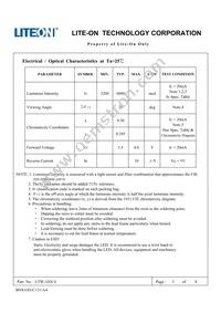 LTW-102C4 Datasheet Page 3