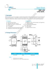 LTW-150TK Datasheet Page 2