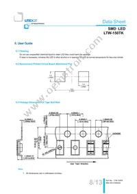 LTW-150TK Datasheet Page 8
