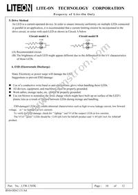 LTW-170TK Datasheet Page 11