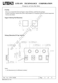 LTW-170ZDC Datasheet Page 7