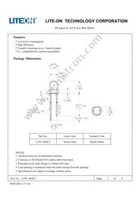 LTW-1KHC5 Datasheet Cover