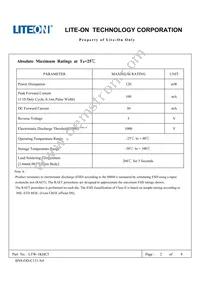 LTW-1KHC5 Datasheet Page 2