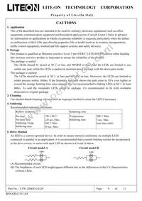 LTW-206DCG-E2H Datasheet Page 9