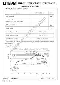 LTW-206ZDCG-E2 Datasheet Page 2