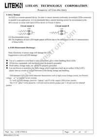 LTW-270TLA Datasheet Page 11