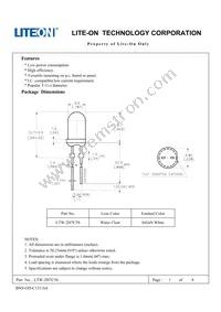 LTW-2H7C5S Datasheet Cover