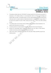 LTW-3030BZL65 Datasheet Page 20