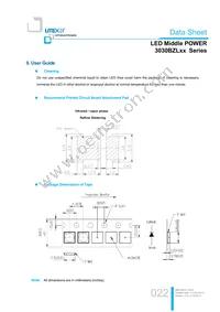 LTW-3030BZL65 Datasheet Page 22