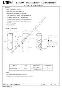 LTW-326DSKF-5A Datasheet Cover