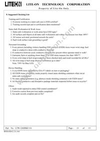 LTW-326DSKF-5A Datasheet Page 13