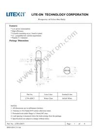 LTW-420C5 Datasheet Cover