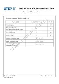 LTW-420C5 Datasheet Page 2
