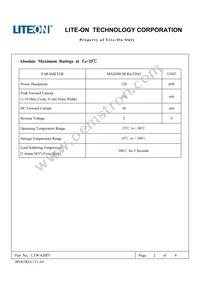 LTW-420D7 Datasheet Page 2