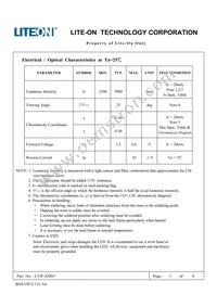 LTW-420D7 Datasheet Page 3