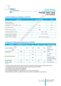 LTW-420DS4 Datasheet Page 4