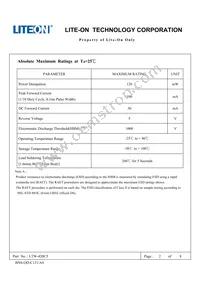 LTW-42NC5 Datasheet Page 2