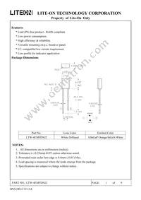 LTW-4EMFDNJ2 Datasheet Page 2