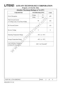 LTW-4EMFDNJ2 Datasheet Page 3