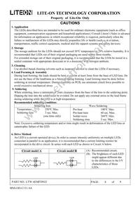 LTW-4EMFDNJ2 Datasheet Page 9