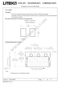 LTW-670DS Datasheet Page 7