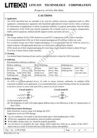 LTW-670DS Datasheet Page 9