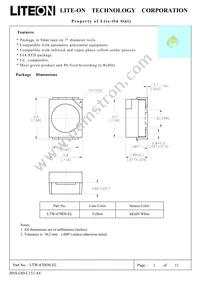 LTW-670DS-EL Datasheet Cover