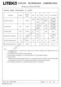 LTW-673DT Datasheet Page 3