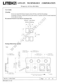 LTW-673DT Datasheet Page 6