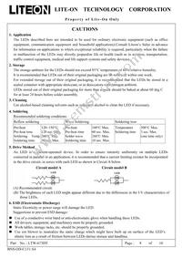 LTW-673DT Datasheet Page 8