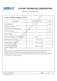 LTW-77HC4 Datasheet Page 2