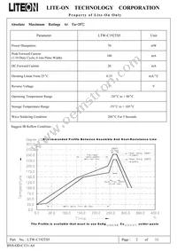 LTW-C192TS5 Datasheet Page 2