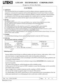 LTW-C281DS5 Datasheet Page 9