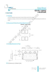 LTW-E670DS Datasheet Page 8