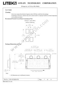 LTW-E670DS-STD Datasheet Page 7