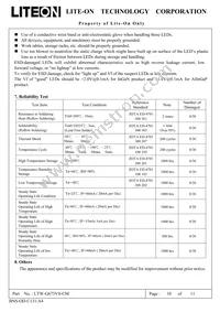 LTW-G673VS-CM Datasheet Page 10