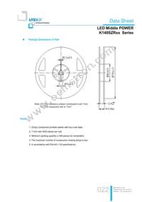 LTW-K140SZR65 Datasheet Page 22