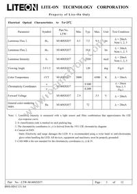 LTW-M140SXS57 Datasheet Page 3