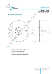 LTW-M140SXT57 Datasheet Page 14