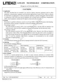 LTW-M140VWS57 Datasheet Page 11