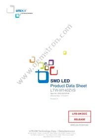 LTW-M140ZVS Datasheet Cover