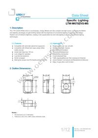 LTW-M670ZVS-M5 Datasheet Page 2