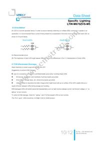 LTW-M670ZVS-M5 Datasheet Page 11