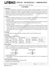 LTW-Z5630SZL50 Datasheet Page 10