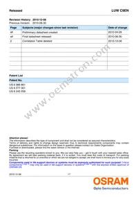 LUW C9EN-N4N6-EG-Z Datasheet Page 17