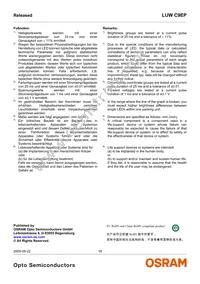 LUW C9EP-N4N6-EG-Z Datasheet Page 18